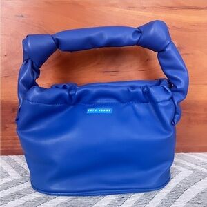 PEPE JEANS “Sweet Bag” Royal Blue Vegan Leather Mini Shoulder / Crossbody Bag
